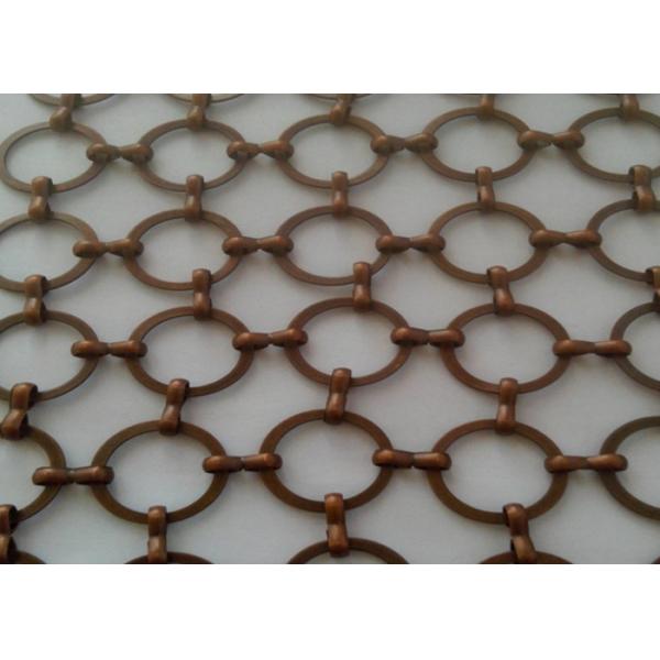 Architecture Decoration Stainless Steel Metal Ring Mesh for Room Divider Curtain