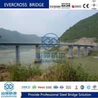Capacidade de carga Ponte de aço pré-fabricada com estrutura simples