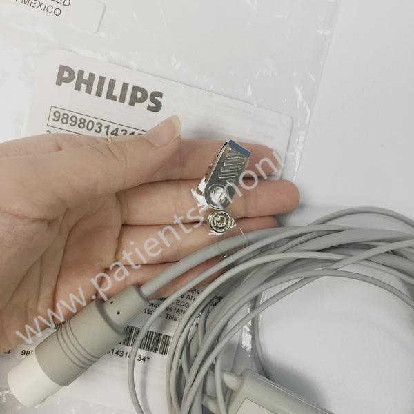 3-Lead AAMI Leadest Cable 989803143181 Multi-Patient 2.5M Medical Accessories