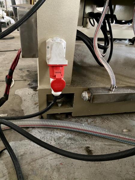 10 Motores Máquina de empilhadeira de vidro em linha reta com PLC e Máquina de polir vidro de elevação homologada CE
