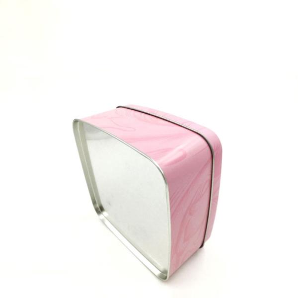 0.21mm Thickness Metal Packaging Cookies Gift Tin Cans Packaging Box Candy Metal Container