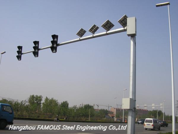 Q345 Road Sign Structure For Traffic Monitoring Systems And Cameras