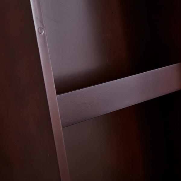 NC Painted 3mm Mirror Brown Wooden Built In Wall Ironing Board