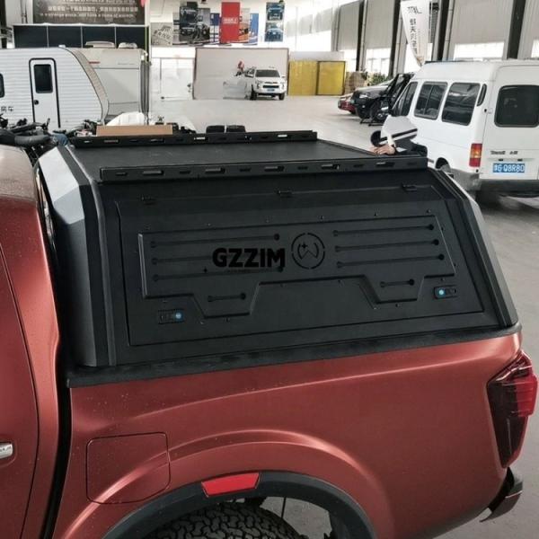 Toldo rígido modificado para Navara 2021, tapa trasera de metal para maletero, impermeable, repuestos automotrices