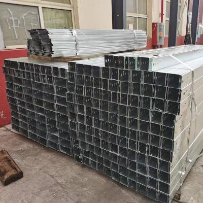 Streamline Cable Tray Hot Dip Galvanized Ducting Height 25mm-150mm Connectors / Clamps Included
