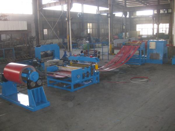 PLC Control Cold Roller Sheet Coil Steel Slitting Machine Line Large Thickness 1.5mm