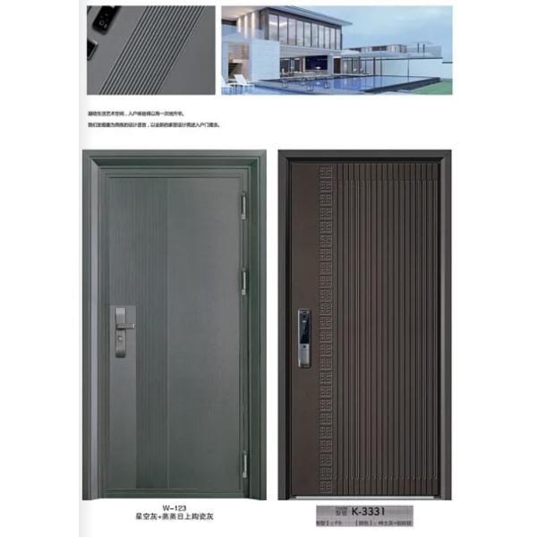 Residential Security Exterior 304SS Stainless Steel Safety Gate Single Door