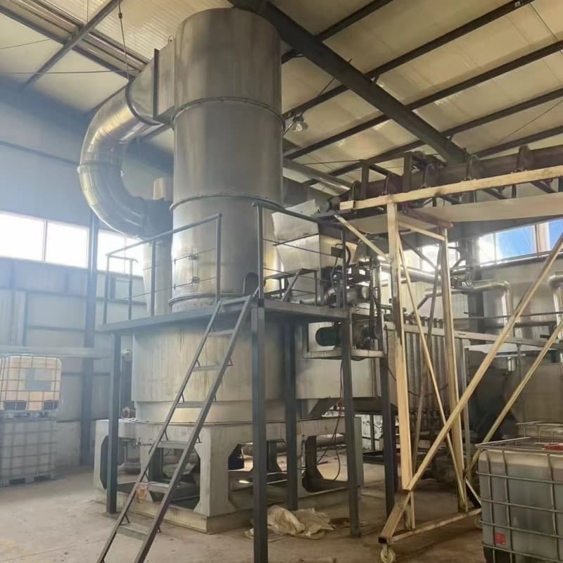 Big Capacity Hot Air Spin Flash Dryer Machine 800kg/h For Powder