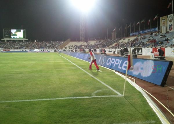 2R1G1B P16 Stadium Perimeter LED Display For Football Club , Tadium Advertising Boards