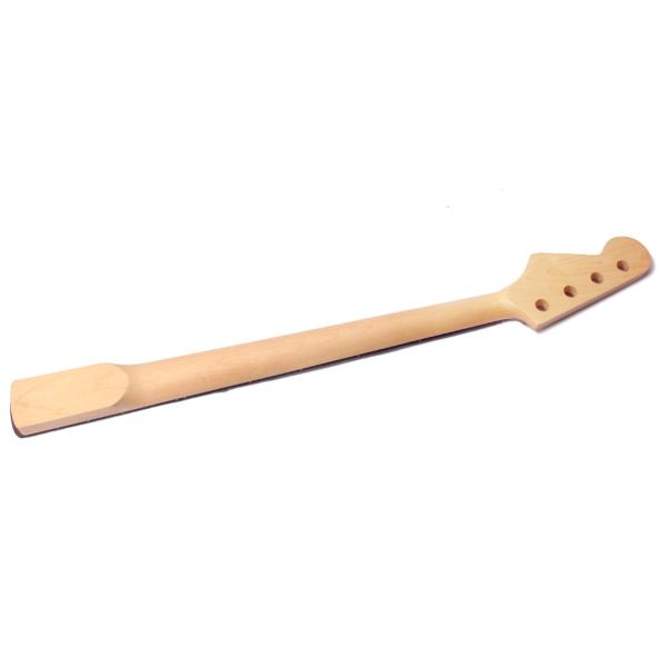 Madeira de bordo 5 cordas baixo elétrico guitarra pescoço Fingerboard 21 Frets Ajuste de cabeça