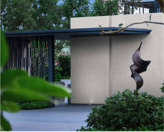 Light Grey Sandstone Matte Exterior Tile 600x1200mm