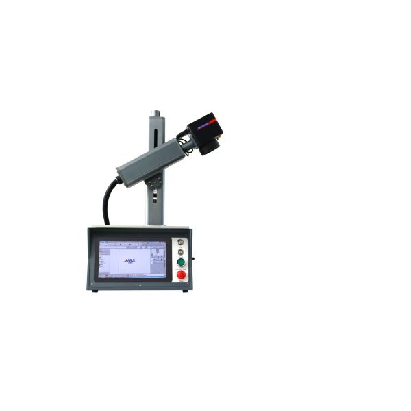 Compact Fiber Laser Marker on Production Line