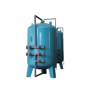 Máquina de filtragem mecânica de águas residuais de carbono ativado para