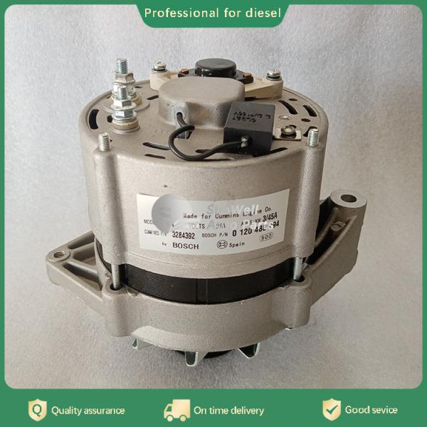 Hot sale ISBE ISDE QSB Diesel Engine Parts Alternator 3284392