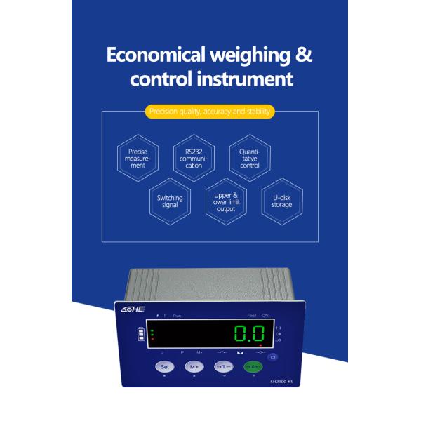 SOHE K5 Controlled Weighing and Data Transmission via 232/485 with Customized Support