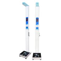 Máquina a fichas de Bmi do quiosque do exame médico completo do corpo com cor azul/branca da impressora
