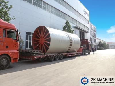 Industrial Nickel Ore Rotary Dryer With 30T/H Drying Capacity