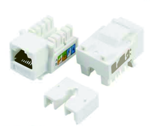 Structure Cabling Modules RJ45/11 Keystone Jacks , from China Manufacturer - Zion Communiation