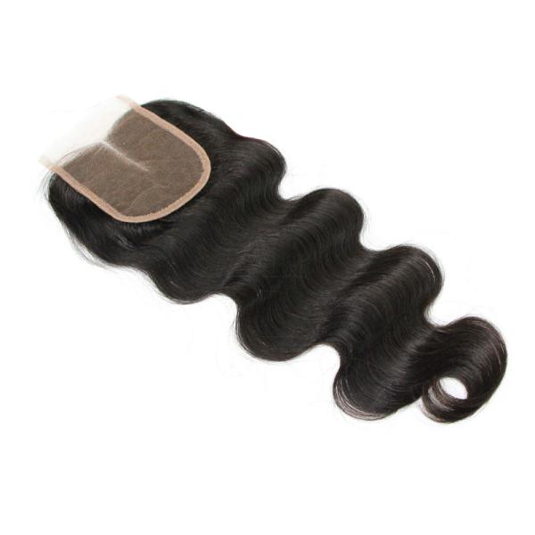 Свободная середина 3 закрытие объемной волны волос девственницы закрытия 120% верхней части шнурка части бразильское