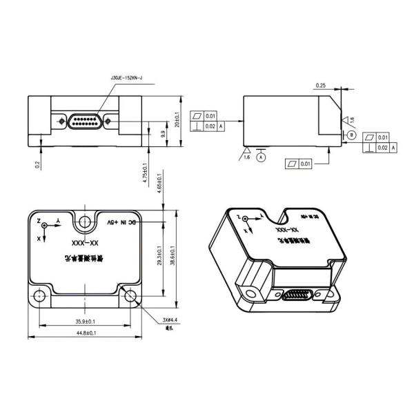 Tactical Grade Inertial Measurement Unit without GPS aided Stim300 Replacement