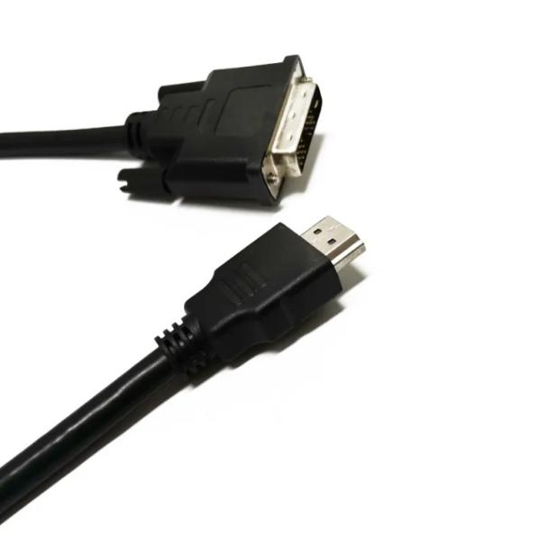 New Cable High Quality 18+1 Connector Pin Pro Cable DVI To Hd-mi Audio And Video DVI Cable Television Computer Laptop TV