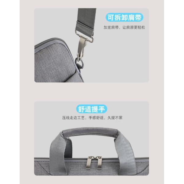 Colorful Shockproof Laptop Sleeve Bag 14 Inch With Strap