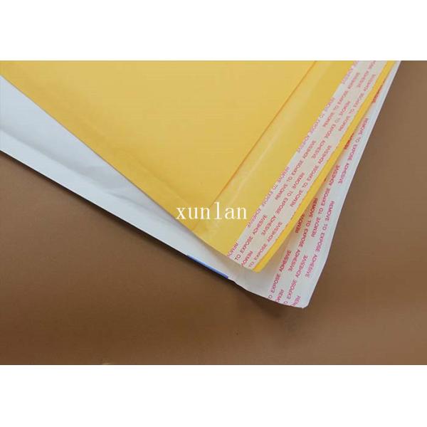 Air Bubble Kraft Padded Mail Bags No Fading Tear Proof Surface Protection