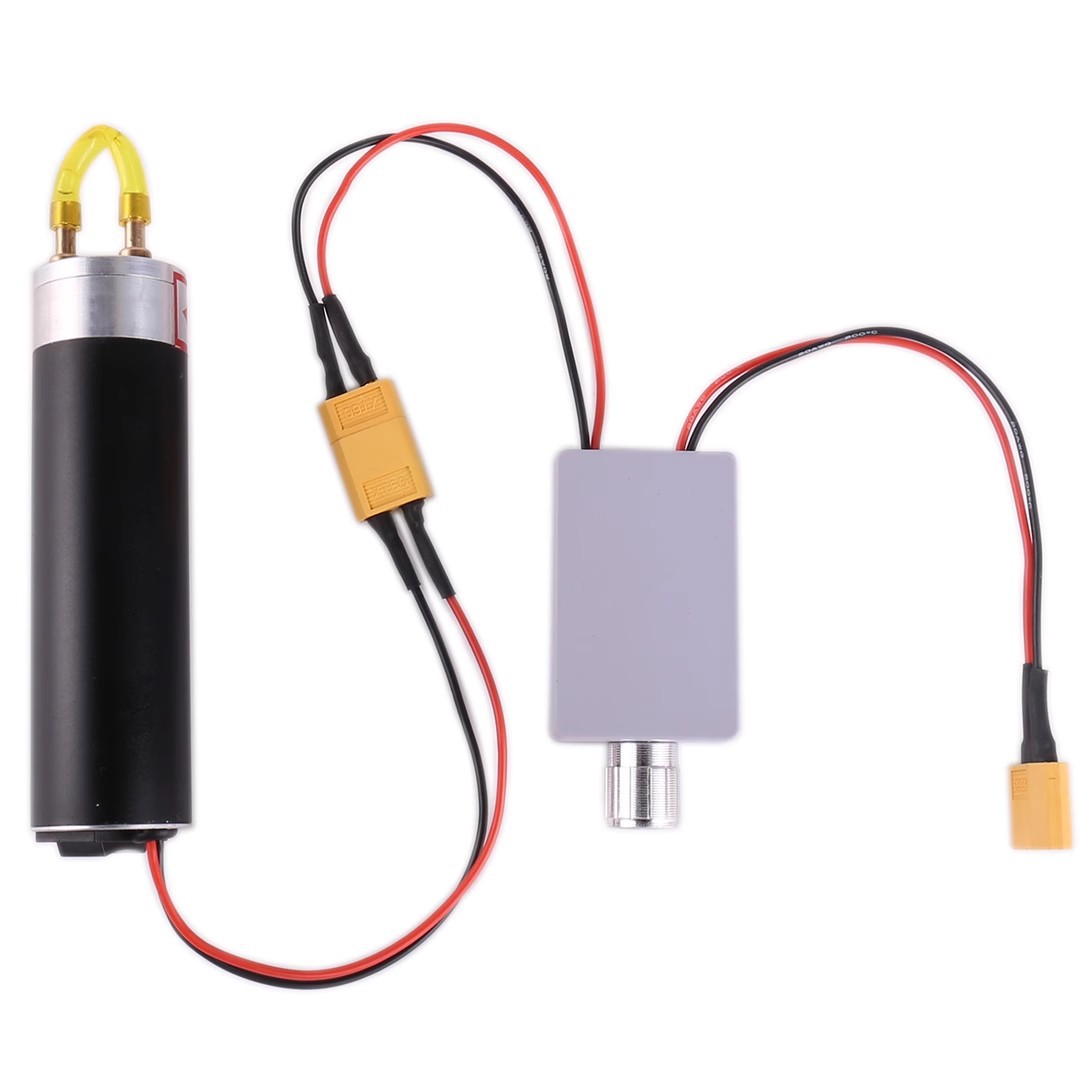 Spark Electric Mini Water Pump Model DLE OS Forward Reverse Gear Oil Pump for Aircraft Gasoline Engine Metal Material