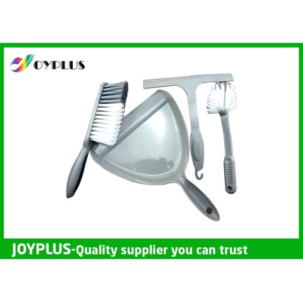 Portable Household Cleaning Brushes / House Washing Brush Grey Color