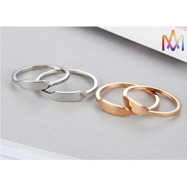 кольцо ювелирных изделий толщины 1.5mm Openable плоское верхнее персонализированное