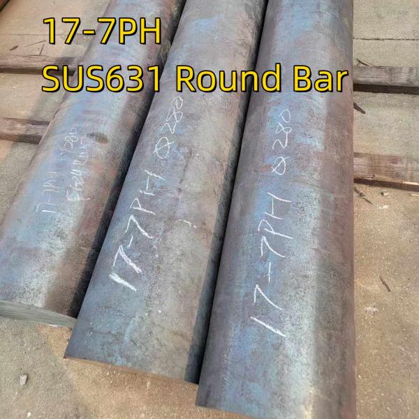 SUS631 Stainless Steel Square Round Bar Cold Drawn Hot Rolled 17-7PH Round Bar OD 100mm