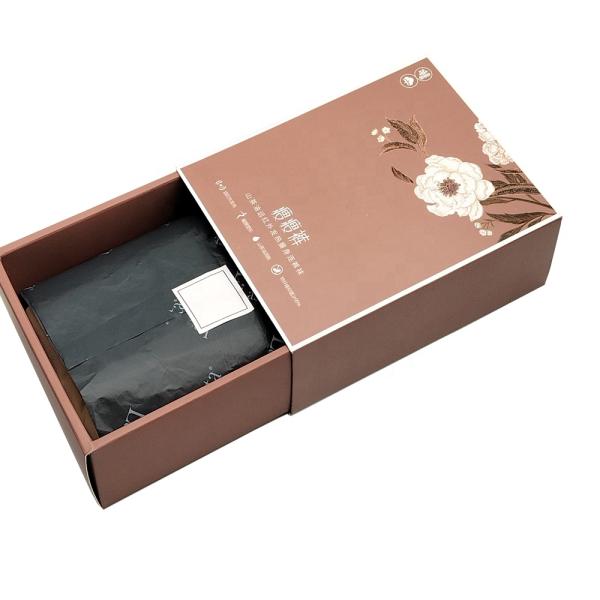 Impresión de medias de seda Calcetines Sujetadores Caja de cartón corrugado con ventana Ropa interior Ropa interior Caja de regalo