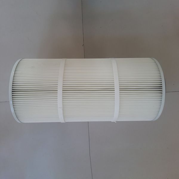 High Filtration Efficiency Polyester Dust Filter Industrial Cartridge For Water Filtration