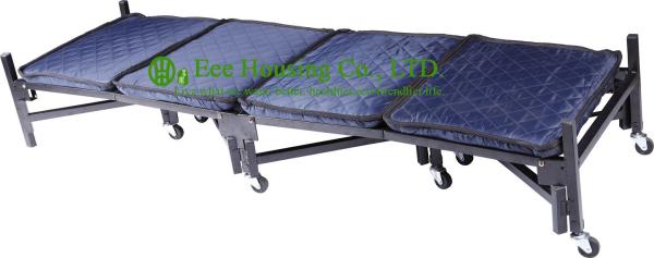 2016 hotsale four layer folding metal bed