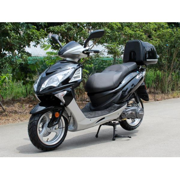 Single Cylinder 4 Stroke Air Cooled 200cc Adult Motor Scooter Horizontal