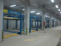Elevador do carro da garagem dos níveis de Decker Parking System 2 do dobro do cabo entrançado de aço