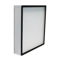 Panel Type Mini Pleated HEPA Air Filter 2000m³/h Air Volume Clean Room HEPA Filters
