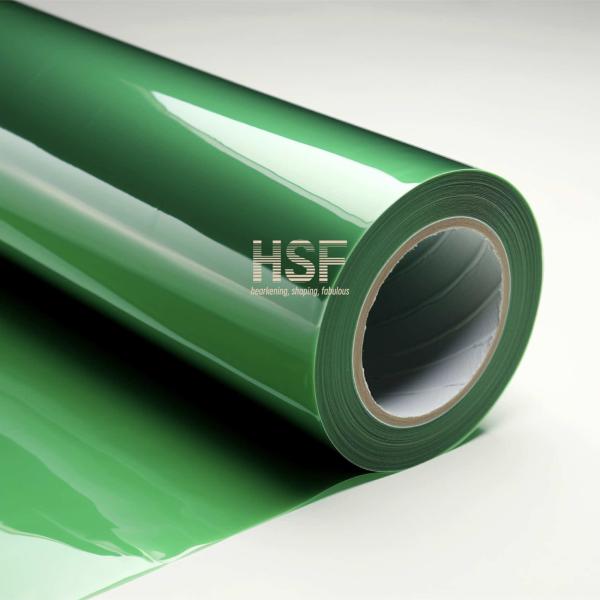 HSF Opaque Green MOPP Silicone Release Film Polypropylene Film