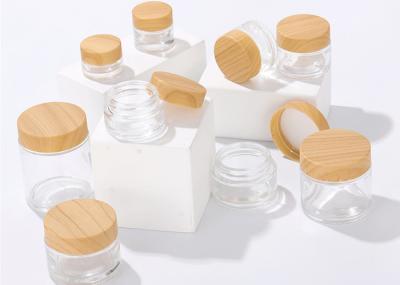 Glass Jars with Aluminum Lids Empty Glass Sample Jars for Makeup Lip Scrub Balm Lotions