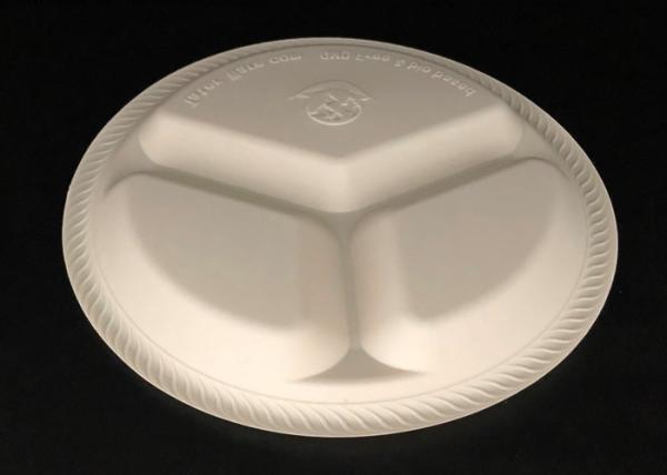 Wheat straw pulp based biodegradable disposable fast food packaging box