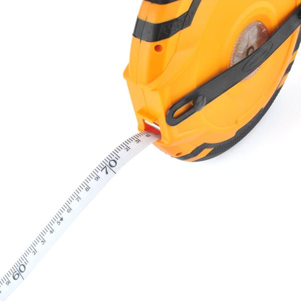 Wintape водонепроницаемая промышленный класс 50m Дальний инструмент обследования для измерения трехскоростной нейлоновой покрытой ленты