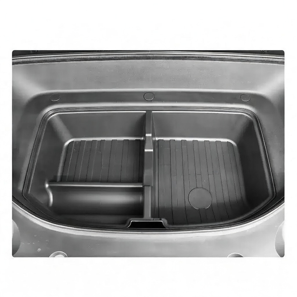 For 22-24 Xiaopeng G9 Trunk Storage Box, Front Miscellaneous Storage, Lower Level Car Storage, Organization, Modification