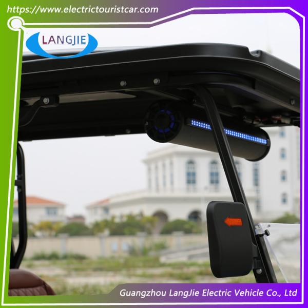 Аккумуляторные 4 колеса электрическая тележка для гольфа 48V Моторные костюмы для гостиницы