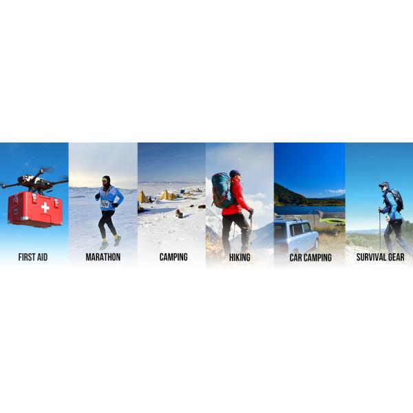 Emergency Tent, 2 Person Tube Tent Survival Shelter Paracord, Stakes, Whistle Ultralight Survival Tent Emergency