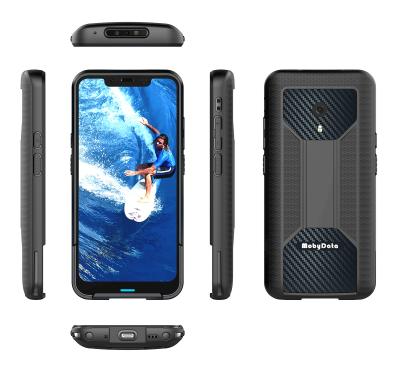 Scanner de codes à barres à écran complet PDA Android 9 Ordinateur mobile Scanner de codes à barres NFC 13,56 MHz