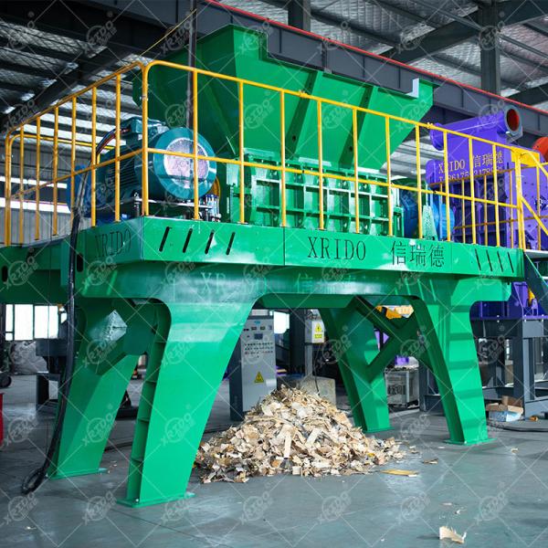 Double Shaft Scrap Metal Shredder