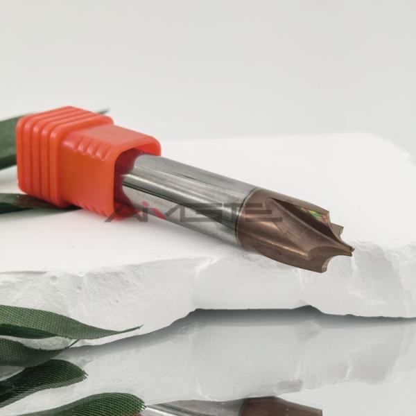 AlTiSiN Coated 4 Flute Internal Radius Milling Cutter Tool For Mold Surface Machining