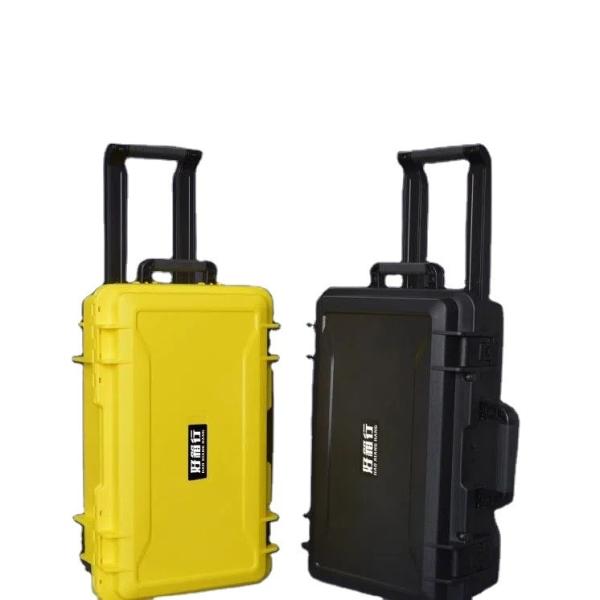 IP67 imperméable à l'eau 560x350x230mm boîtier d'outil personnalisé avec roue de traction
