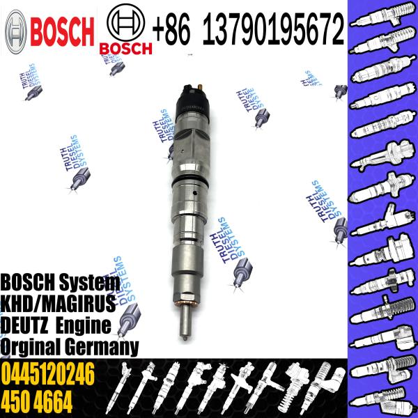 Для инжектора Deutz дизельного, 0 445 120 246 для BOSCH, инжектора 0445120246 коллектора системы впрыска топлива