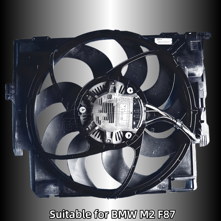 Essential 12V Electric Engine Radiator Cooling Fan for BMW M2 N55 S55  Condition Car Model Assembly